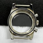 Vintage Swiss Wakmann Steel Mens Diver Chronograph 20ATM Watch Case - New — photo 7
