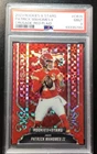 🔥2023 Rookies And Stars Patrick Mahomes Crusade Red Plaid Prizm SP PSA 9 Mint
