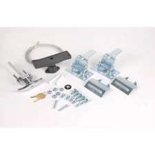Garage Door T Handle Lock Package Keyed Alike Auto Latches & Cables Striker