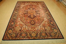 MINT AUTHENTIC AMERICAN KARASTAN HERIZ PATTERN#726 RUG CARPET5'9"x9' FULL COLOR 