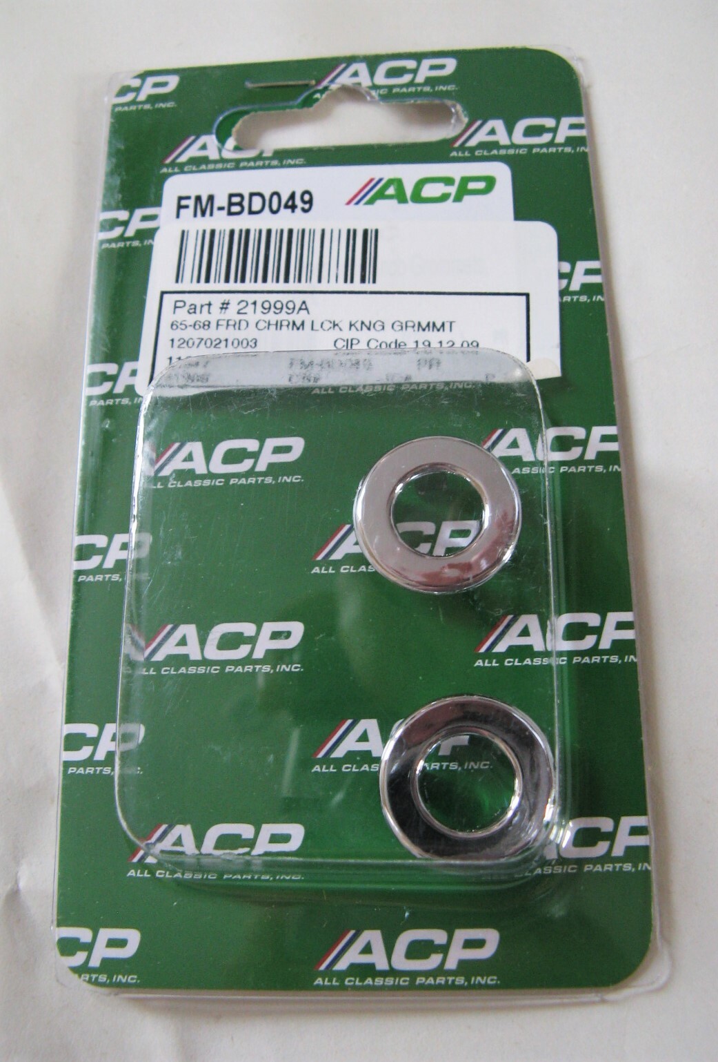 Ford Mustang 19651968 chrome Door Panel Lock Knob grommets ferrules x