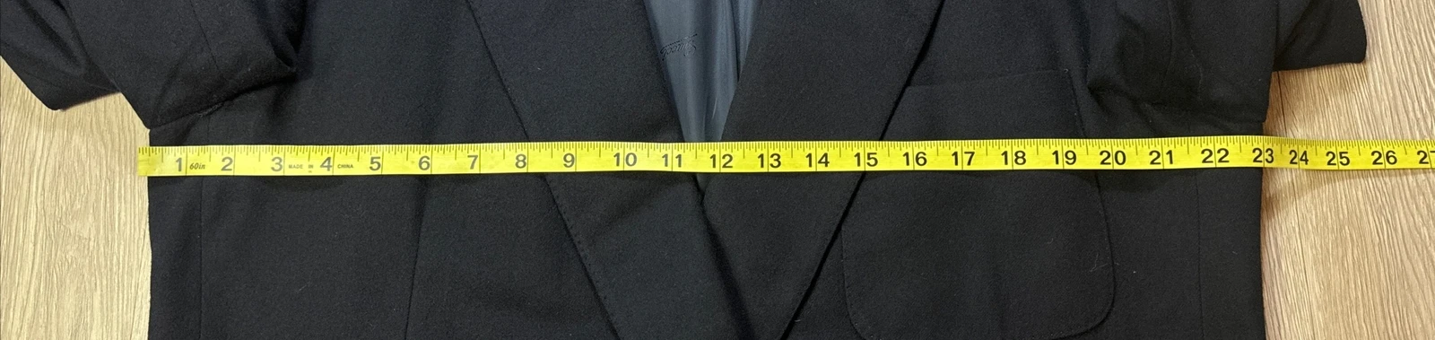 Blazer Vintage Gucci Italia 100% Doppio Petto Sportivo 44 R Blu Navy Oro