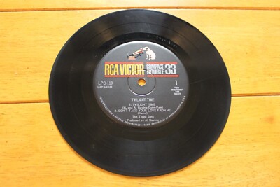 THE THREE SUNS TWILIGHT TIME 33RPM 7'' EP JUKEBOX RECORD VG RCA VICTOR