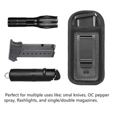 Concealed IWB Magazine Holster Single/Double Stack Mag Pouch for 9mm .40 .45 Mag