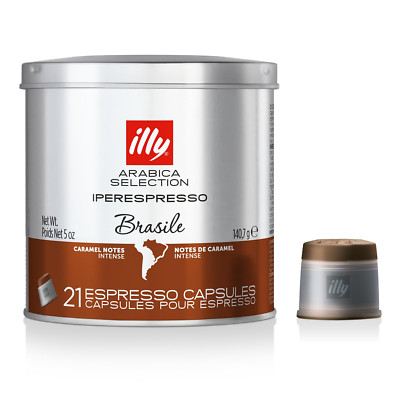 Illy Coffee Iperespresso Capsules Single-Serve Coffee Capsules & Pods 21 Count