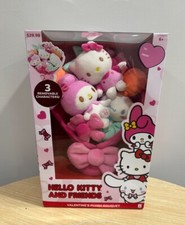 Hello Kitty  Friends Valentines Day Plush Bouquet 3 Characters NEW 2025