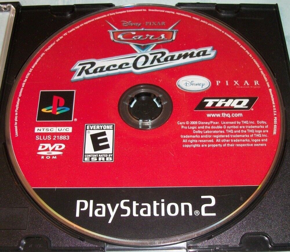 Cars Race-O-Rama (Sony PlayStation 2, PS2) *Genuine GAME DISC ONLY