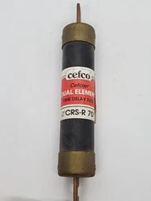 Cefco - CRS-R 70 - 70A 250V, Dual Element, Time Delay Fuse, Class RK-1