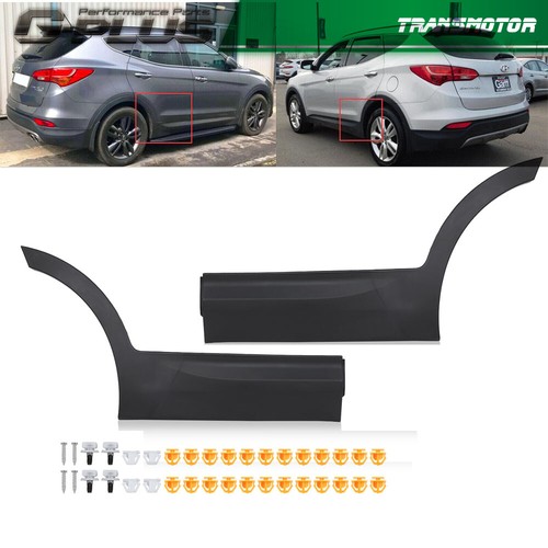 Moldura Guardabarros Trasero Derecho (paso De Rueda) Para Hyundai Santa Fe Sport 2013-2018, USCOCOO