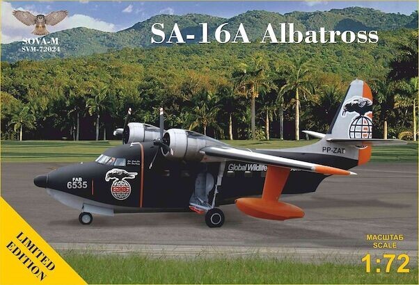 SOVA-M 72024 1:72nd scale Grumman HU-16 Albatross