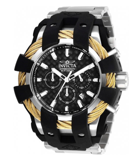 Invicta Men's Bolt Quartz Chronograph 200m Stainless Steel Watch 26671 for  sale online | eBay