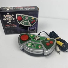 Handheld EXCALIBUR World Series of Poker TV Plug and Play 15-in-1 Casino Games