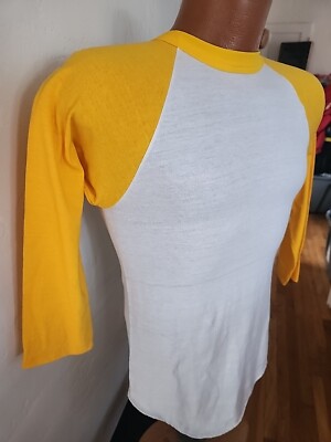 Véritable maillot de baseball athlétique vintage Russell adulte XL