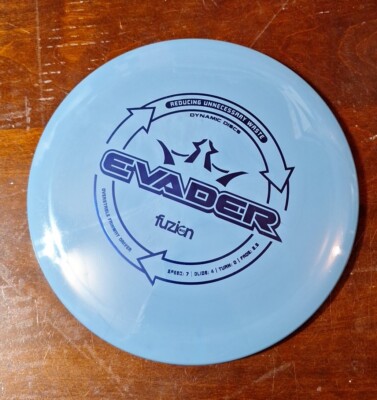 NEW Dynamic Discs BioFuzion Evader 167g Slate Blue Foil Fairway Driver Golf Disc