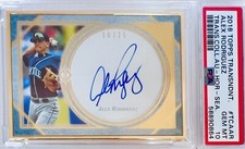 2018 Topps Transcendent Alex Rodriguez Auto Gold Frame SP #10/25 PSA 10 Gem 💎
