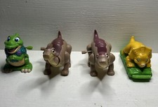 Burger King Land Before Time Kids Meal Toy 97" VTG Figures Lot of 4