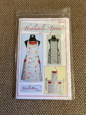 Absolutely Apron! By Vanilla House Designs, Pattern Number P133