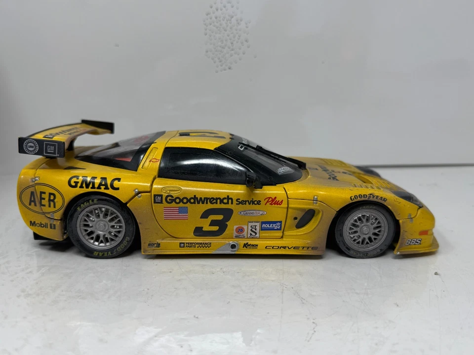 Action Nascar RCCA 3 Dale Earnhardt GM Goodwrench 2001 Corvette C5R 1:18 Diecast - Image 2 of 4
