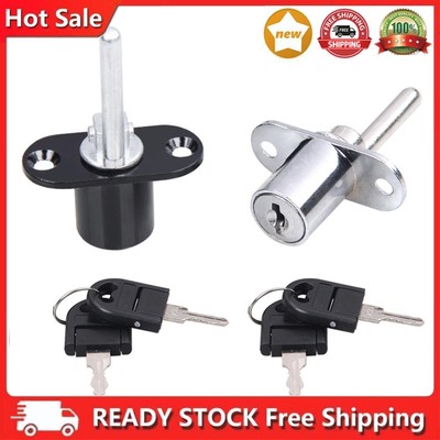 16/19mm Cam Cylinder Triple Lock With Keys File Cabinet Locks Furniture Hardware