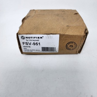 Honeywell Notifier FSV-951 VIEW Early Warning Smoke Detector - WHITE