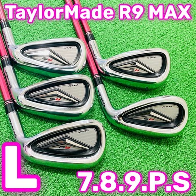 8094 TaylorMade R9 MAX Women s Right Handed Iron Set of 5 Flex L 