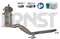 Ernst DPF RußPartikelfilter Dieselpartikelfilter Set 920100 FüR Audi VW Skoda 3