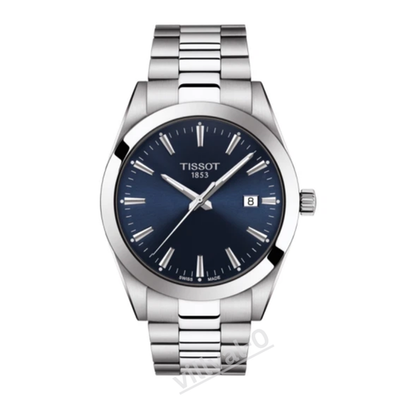 #ad TISSOT GENTLEMAN Blue Dial Stainless Steel Men#x27;s Watch T127.410.11.041.00 $295.00