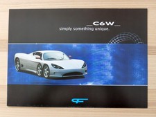 COVINI C6W 6-Wheeler 3-Achser Supercar PROSPEKT BROCHURE PROSPECTUS very rare!