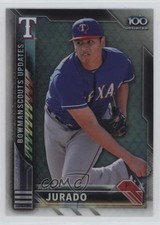2016 Bowman Chrome Bowman Scout's Top 100 Updates Ariel Jurado #BSU-AJ 0f8