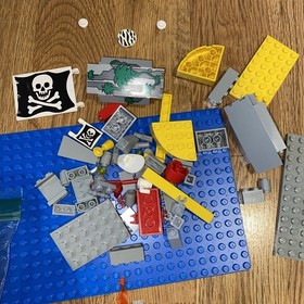 Lego 1788 Pirates I Pirate Treasure Chest Set Vintage Manual Minifigures
