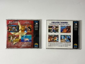 Lot of 2 NeoGeo CD Games Fatal Fury 3 & Samurai Spirits SNK Battle Action Japan