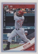 2018 Donruss Variations Stat Line Career Jackie Bradley Jr (Red Helmet JBJ) 0c6