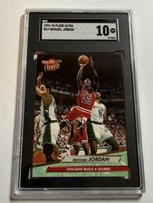 1992-93 Fleer Ultra - Michael Jordan #27, SGC 10 Gem Mint, Hof, Goat! Bulls!