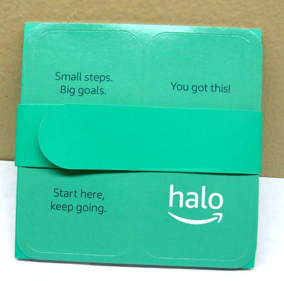 BRAND NEW in BOX Amazon HALO VIEW Fitness Activity Tracker Model B78C5E ...