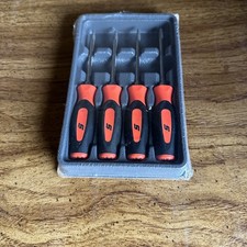 Snap On Sgtx40bo 4 Piece Soft Grip Mini Torx Screwdriver Set Orange New Sealed