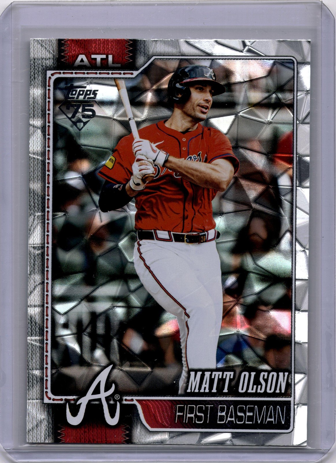 2026 Topps #39 Matt Olson Diamante Foil