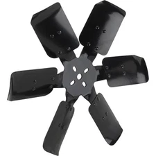 Mechanical Steel Cooling Fan, 18 Inch, Non-Flex Six-Blade Design for Max Airflow