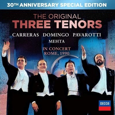 The Three Tenors: The Original Three Tenors in Concert, Rome, 199