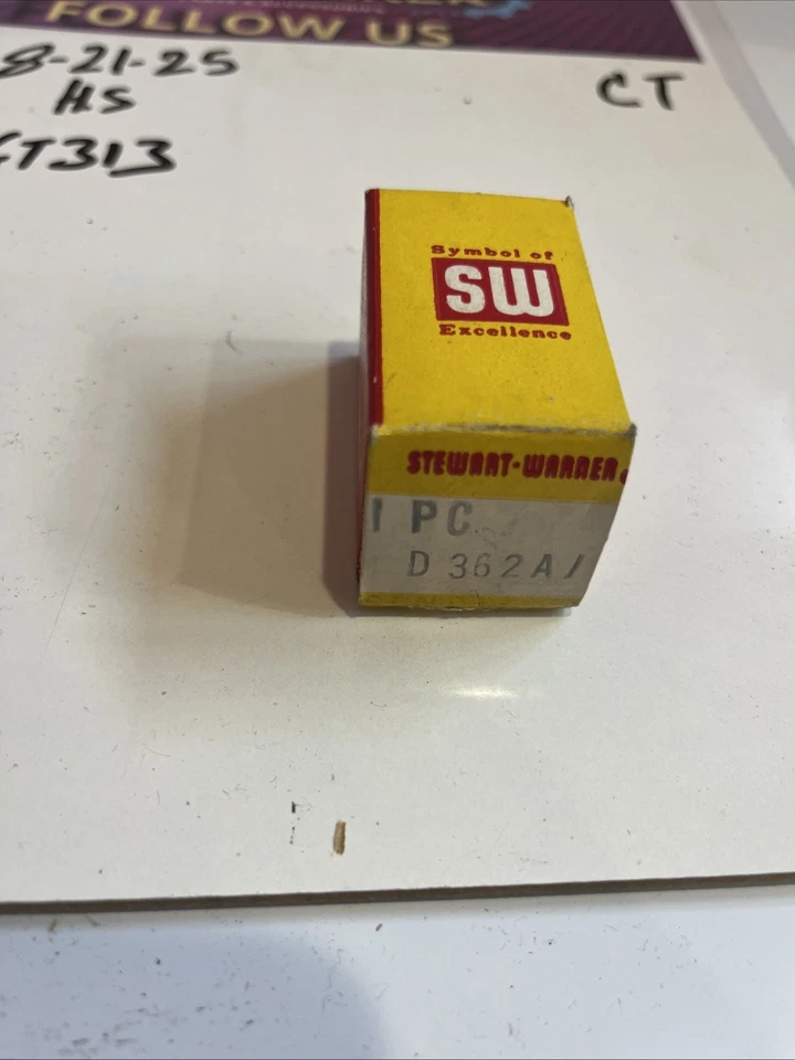 Unidad emisora de envío de temperatura del agua Stewart Warner SW D362 AJ 12 voltios nueva de stock Foto 4 de 4