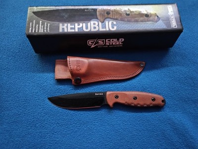 Cold Steel Republic Bushcraft Knife S35VN 5'' blade