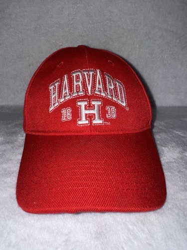 Harvard University Hat Cap Strapback OSFM Red Adjustable Baseball Hat