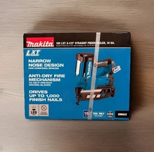Makita Cordless Straight Finish Nailer XNB02Z 18V LXT Lithium-Ion (Tool Only)