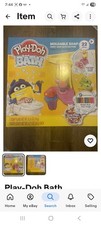 Play-Doh Bath suction to tub ledge shape your soap 9 colors 17 pieces
