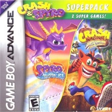 Crash & Spyro Superpack - Game Boy Advance GBA Game
