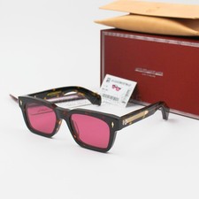 Jacques Marie Mage MOLINO Havana Frame Pink Lens 51-19 Sunglasses With Case