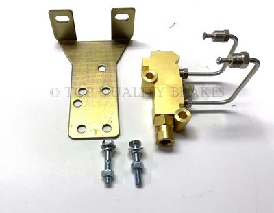 Disc Disc Proportioning Valve Under Master Cylinder Bottom Mount Kit Zinc Lines