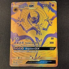 Pokémon Lunala GX SM103A Promo Holo Psychic 230 HP Card English 2019 on eBay