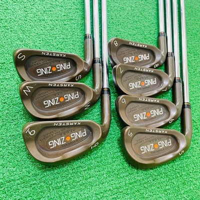 Ping ZING Beryllium Copper Iron Set 7pcs 5-9 W S Orange Dot Left-Handed