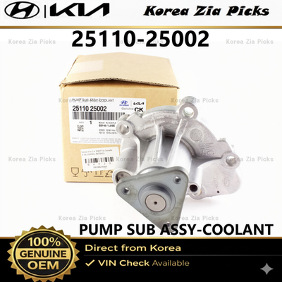 テレビ S Engine Water Pump For Hyundai Kia Engine Water Pump Sub-Assembly