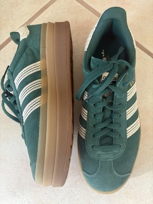 Adidas Gazelle Platform Women Green Size 7